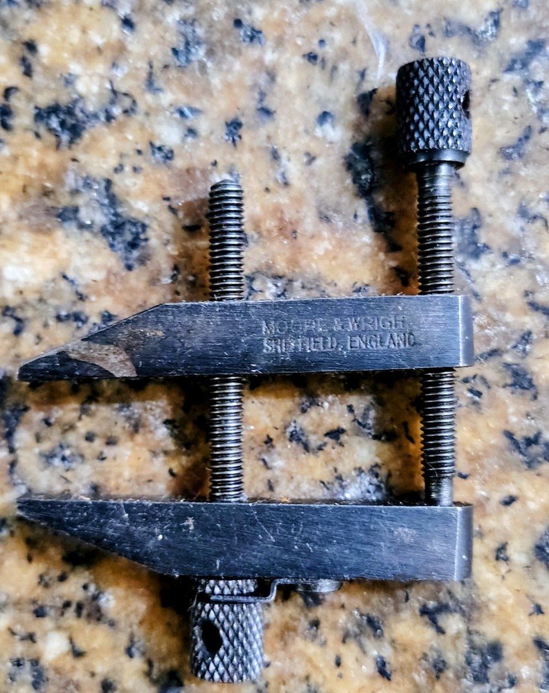 🗽 VINTAGE MINI MOORE & WRIGH 1" PARALLEL CLAMP