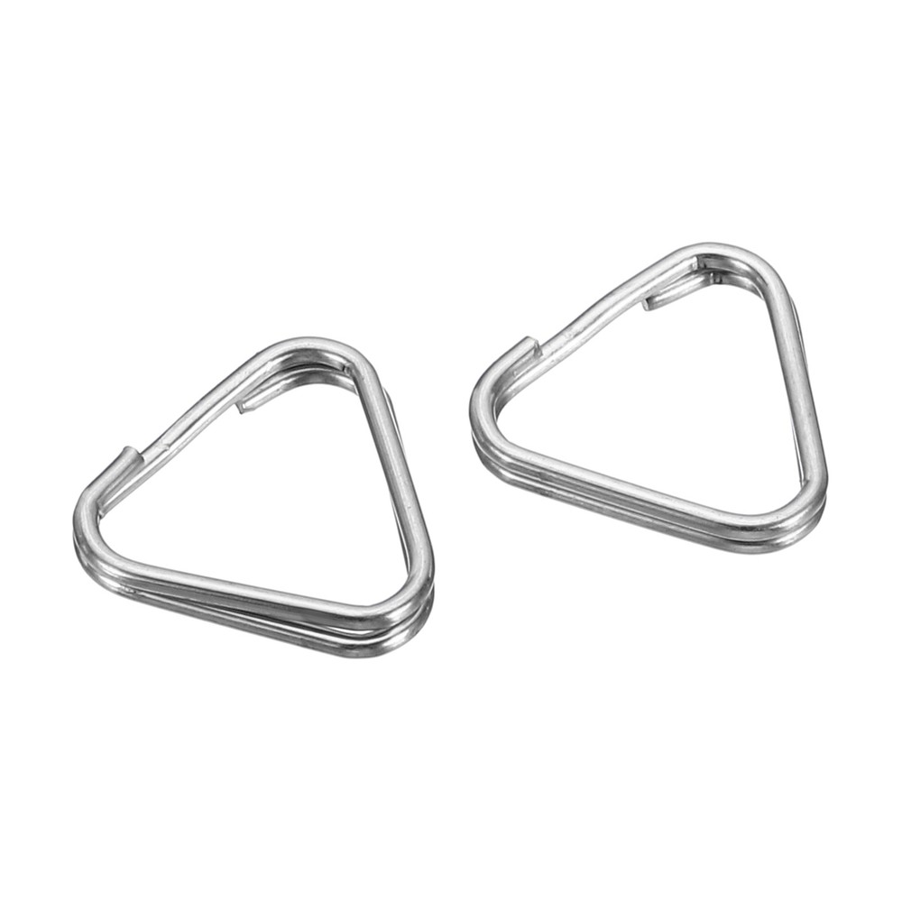 Camera Strap Lug Ring, 16 Pack Metal Triangle Split Ring Hook Adapter Universal