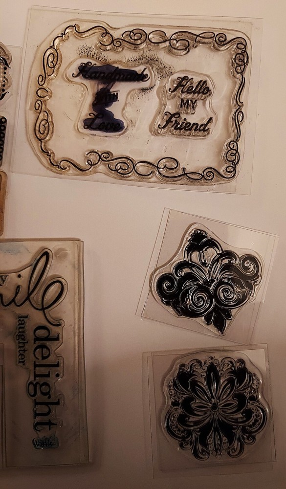 Set of 9 Cling Stamps
