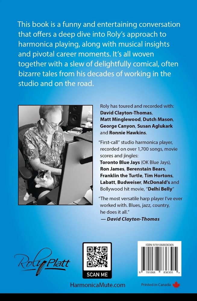 “No, Seriously, I Play Harmonica” By Roly Platt