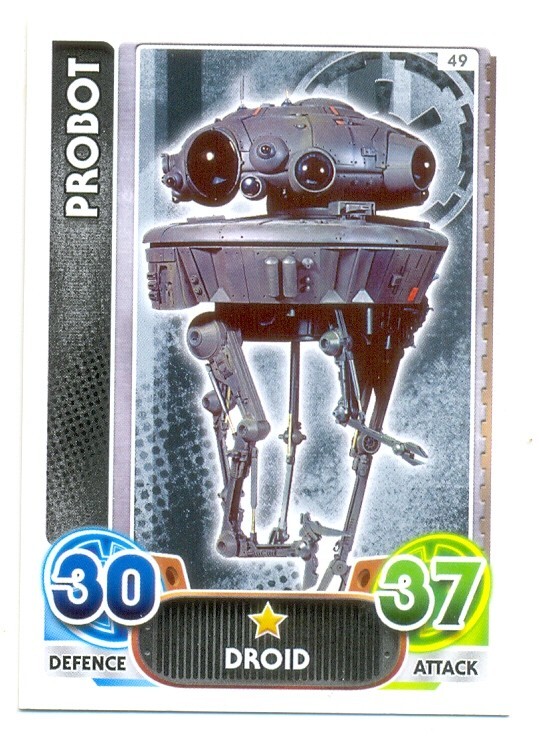 Topps 2015 Star Wars Force Attax - Force Awakens # 49 - Probot