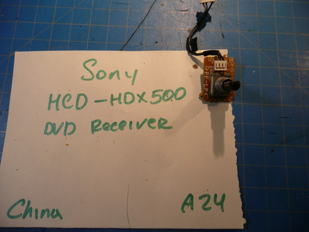 Sony DAV-HDX500 DVD/CD Changer Receiver Volume Cir Board # 1-782-114-13