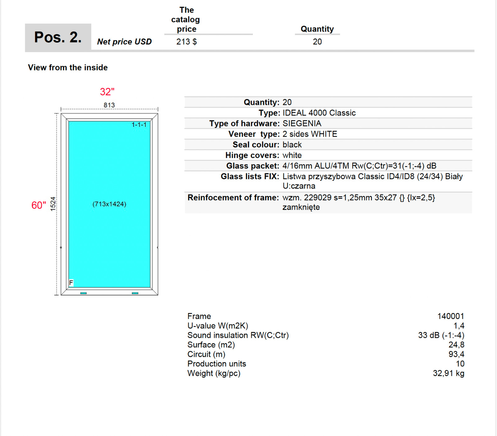 PVC European Tilt And Turn Windows. Super deal! In stock at the warehouse in NJ!