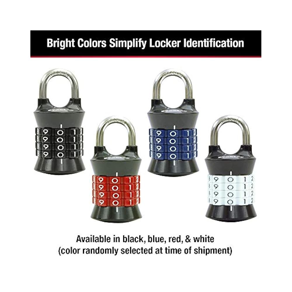 Custom Combination Padlock for Schools, Durable Zinc Body with