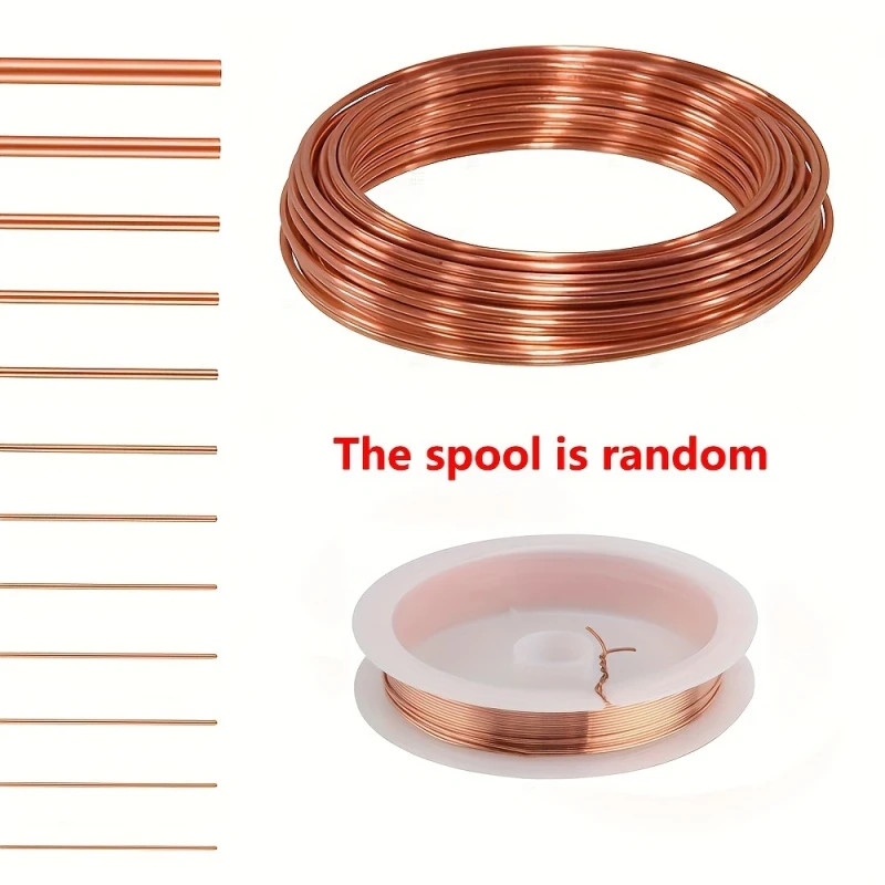 Magnetic Lacquered Copper Wire Wrap Diameter 0.5mm Coil