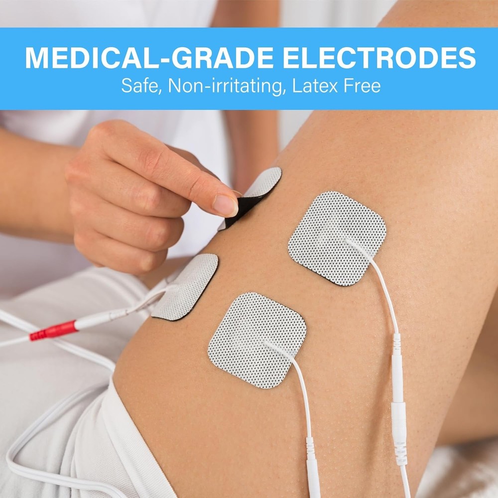 LotFancy TENS Unit Replacement Pads Assorted Sizes, 20PCS Self-Adhesive...