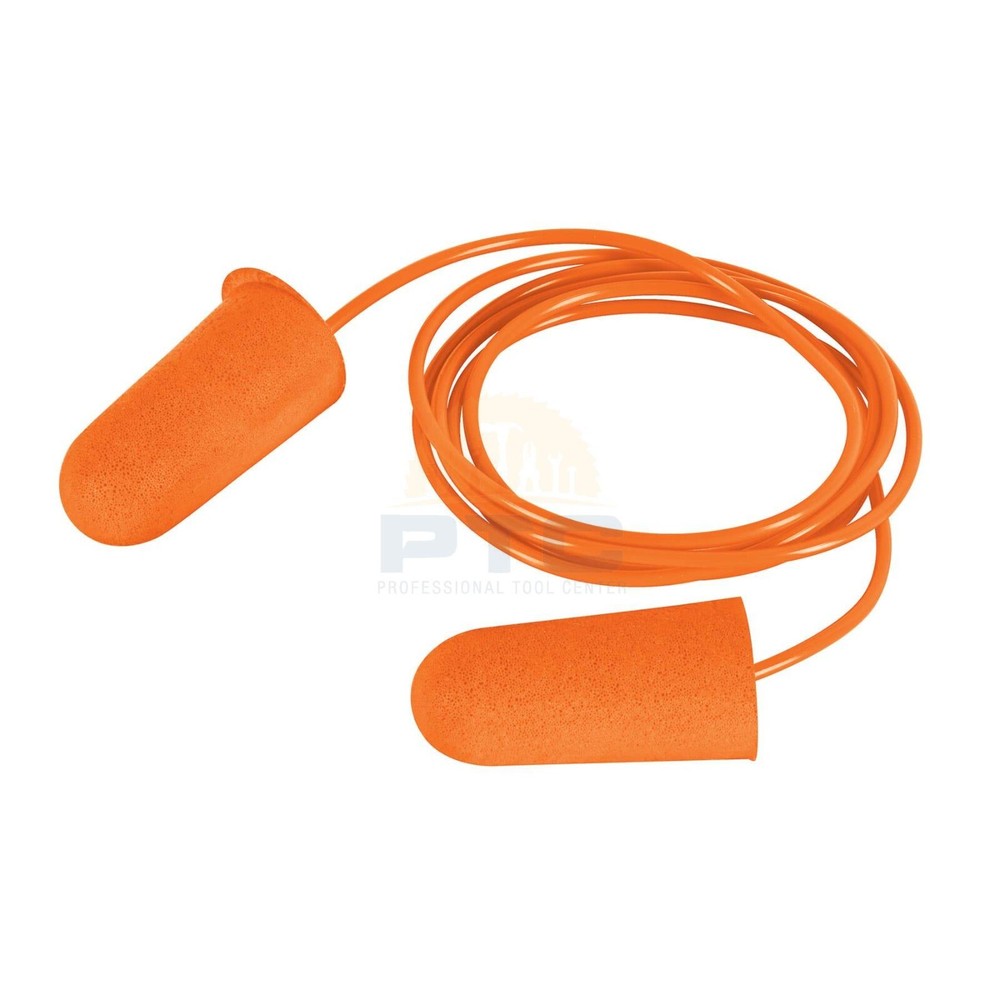 Truper TAC Disposable foam earplug with cord