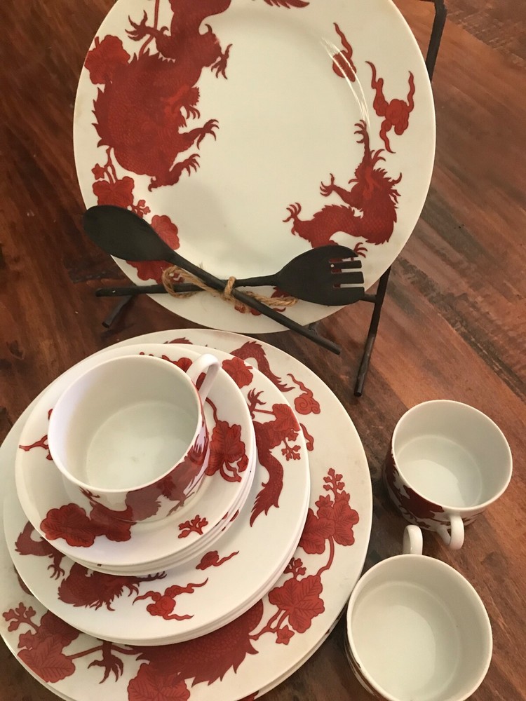 fitz and floyd dinnerware set