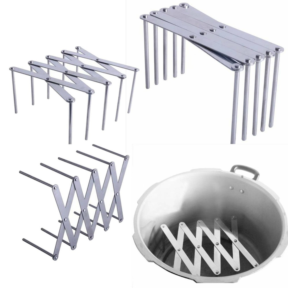 For SOUS VIDE Slow Cooker Cooking Telescopic Multi Function Storage Rack Divider