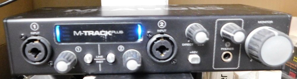 M-Audio M-Track Plus 2 USB Audio / MIDI Interface - 2 Channel
