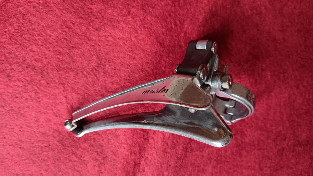 Ofmega Master front derailleur 28.6 clamp-on.