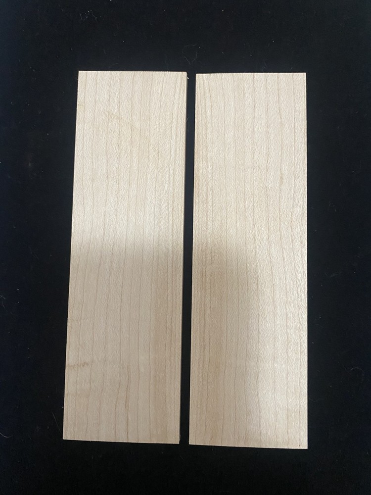 White Ash Knife Handle Scales