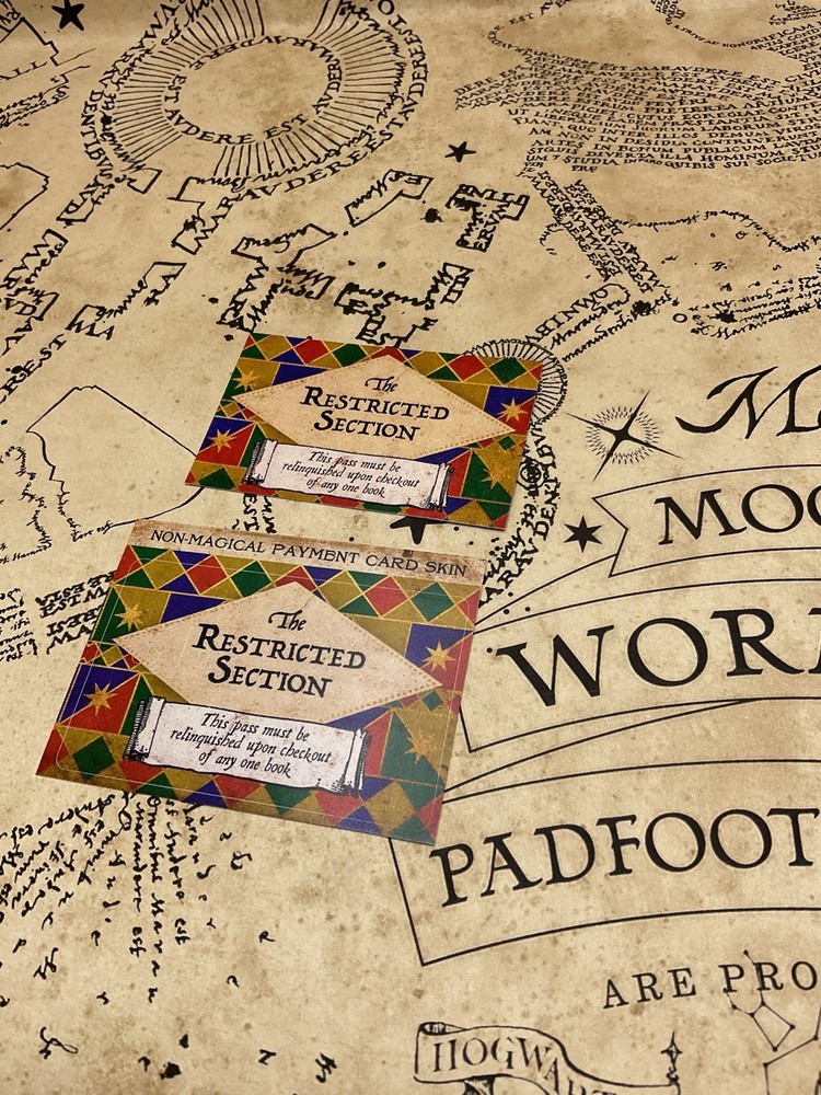 Harry Potter Restricted Section Cards rare