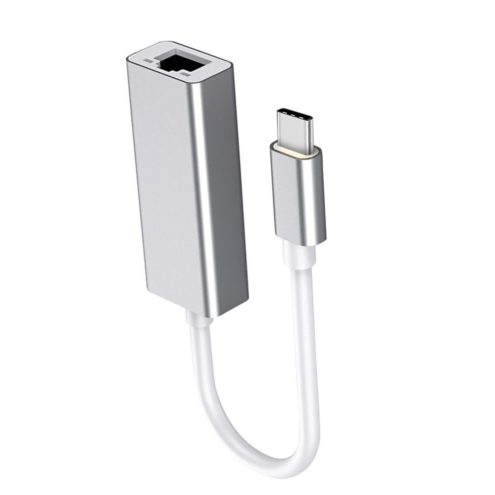 Type C To Ethernet Rj45 Cable USB External Network Card LAN Adapter No Flicker