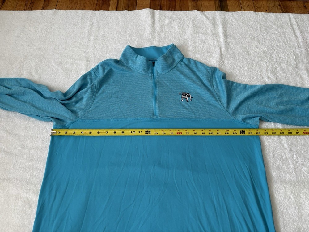 Yale Golf Course Under Armour Quarter Zip Pullover Size XXL