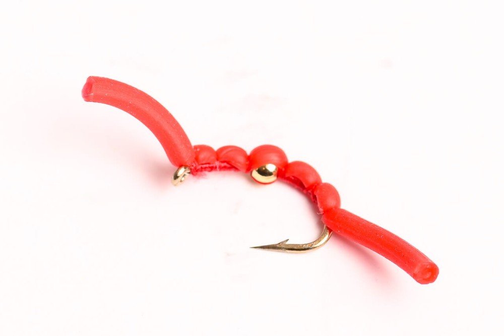 Squirmy Worm Fly, 6-Pack