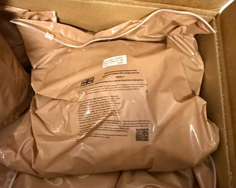 British Military Issue 24 Hour Ration Pack
