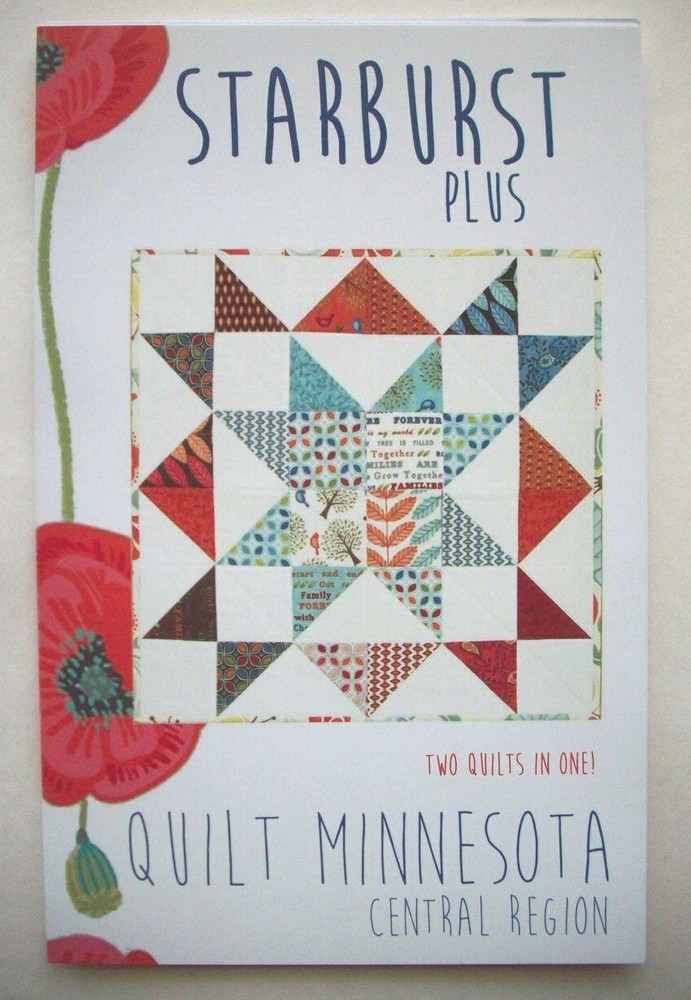 Starburst Plus Minnesota Hop quilt pattern