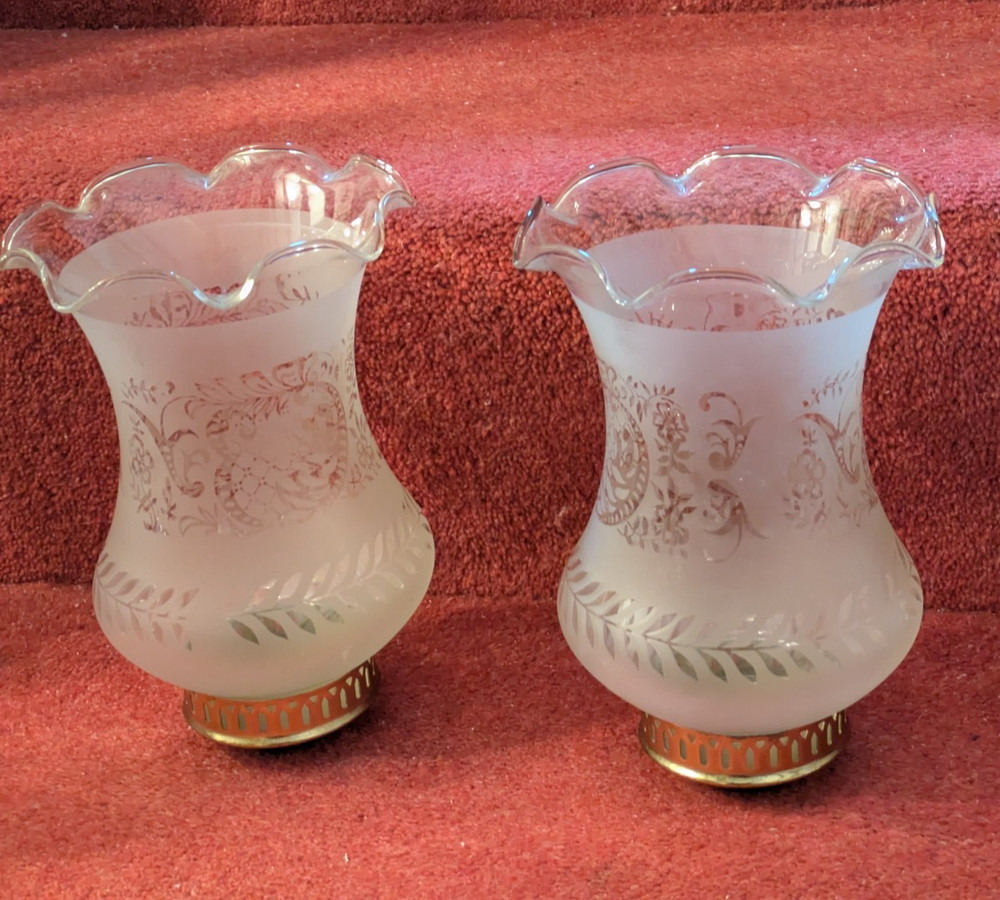 OLD LAMPSHADE SET