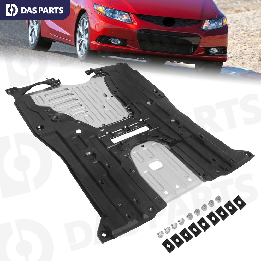 New Lower Engine Cover Assembly Engine Splash Shield For Honda Civic 2012-2015