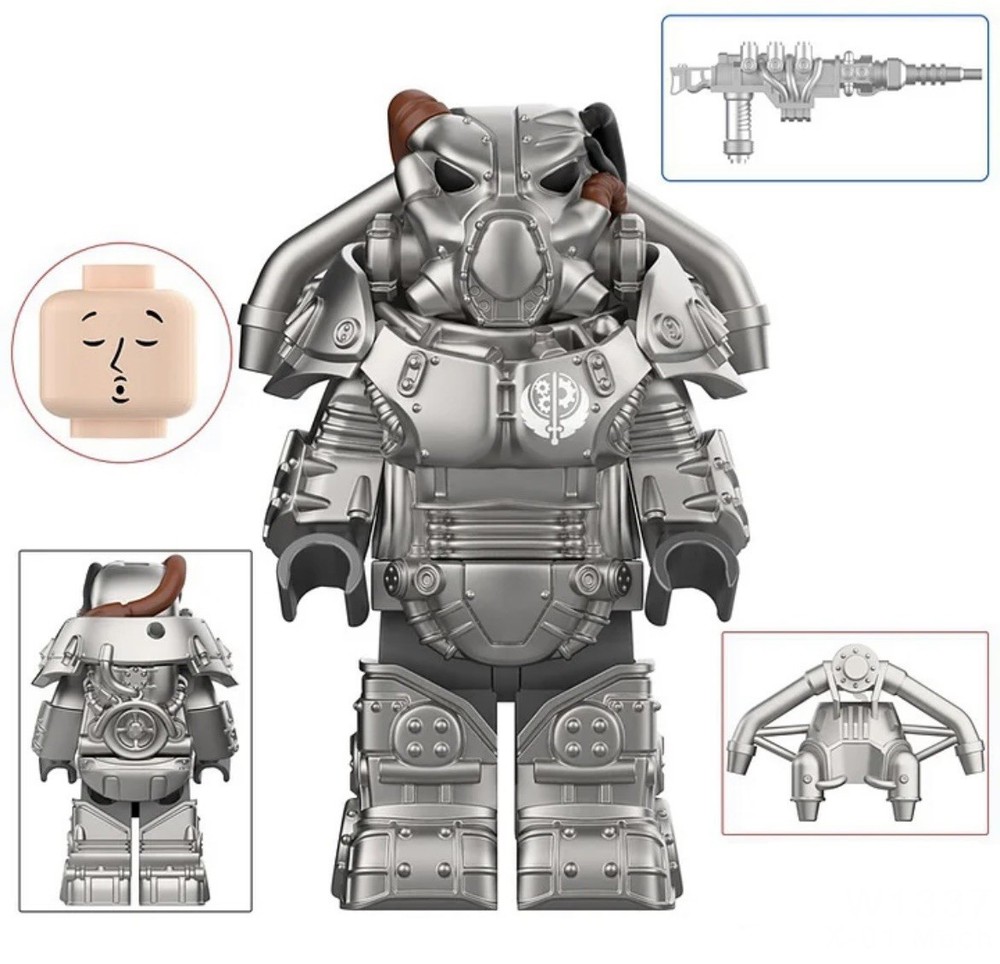 X-01 Power Armor Minifigures