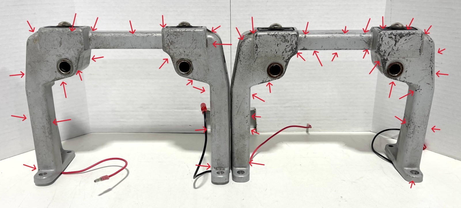 Hunter Engineering DSP 300 Vehicle Wheel Alignment Sensor Clamp/Targets Untested
