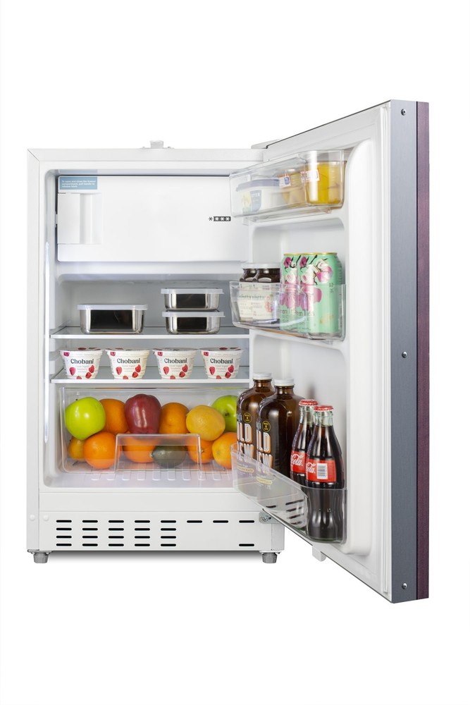 Summit ALRF48IF 21"W 2.68 Cu. Ft. Compact Refrigerator and - Panel Ready