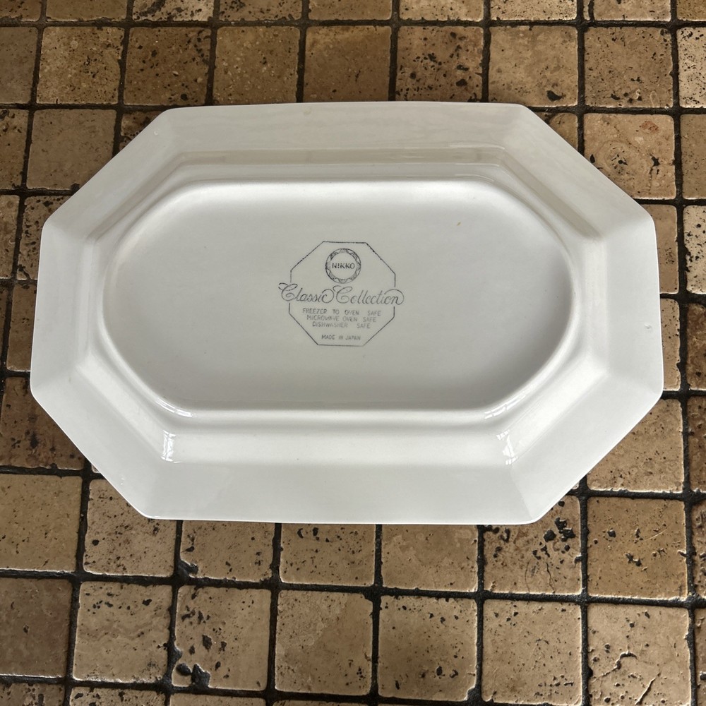 Nikko Classic Collection Serving Tray Floral