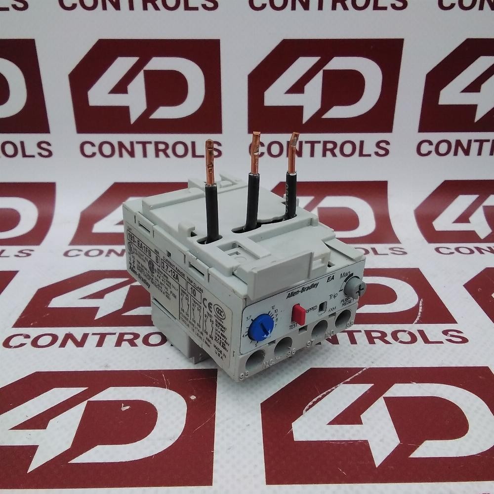 193-EA1FB | Allen Bradley | Overload Relay, 3.7-12A, 3 Pole, Used, Ser B