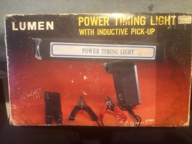 Lumen timing light with Inductive pick-up