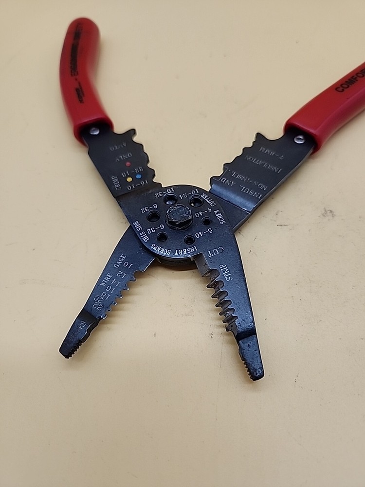 KING SAFETY ERGONOMIC WIRE STRIPPER CUTTER