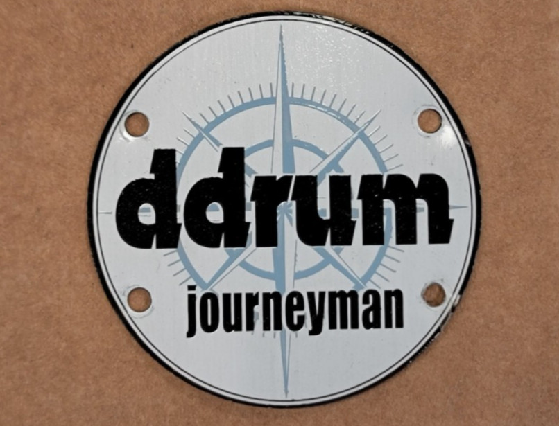 ddrum Journeyman Drum Badge