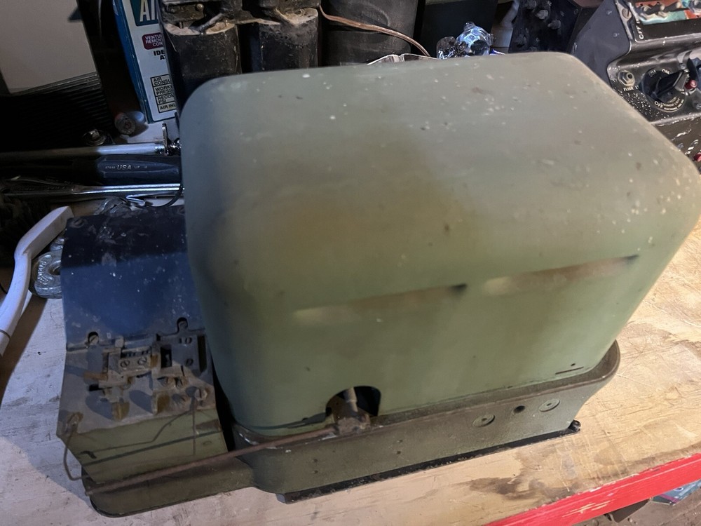 vintage teletype machine