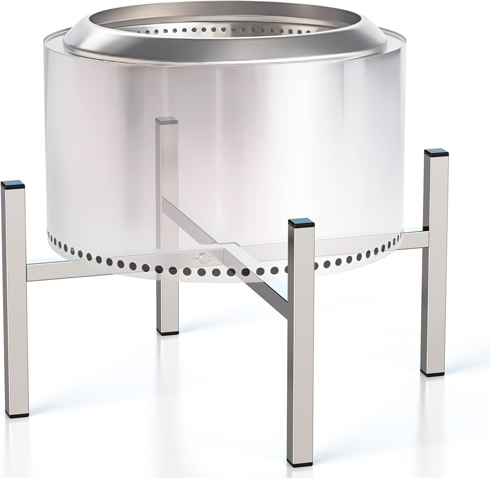 15-27 inch Firepit Stand, Retractable Adjustable Base Firepit Stand