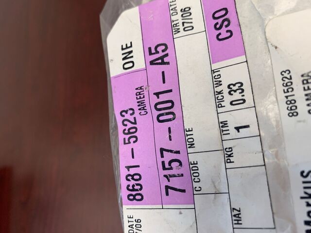 Genuine GM Camera 85645028