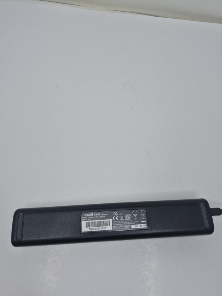 Epson WorkForce DS-30 Portable Color Document Scanner Model J291A Tested Works