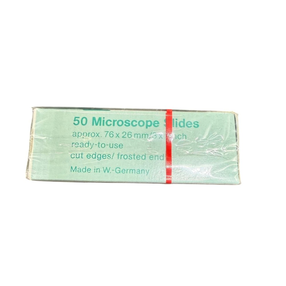 Cut Microscope Slides 76X26mm/3X