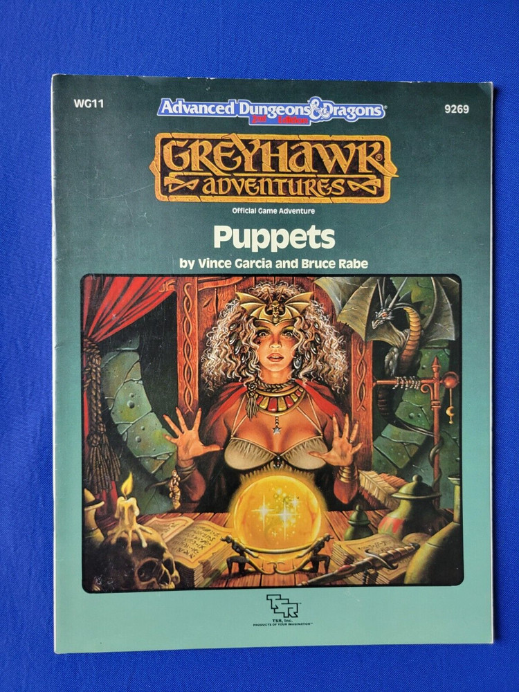 AD&D Puppets Adventure Module - Greyhawk Adventures 9269