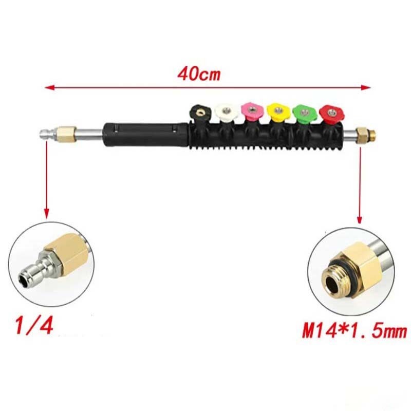 120 inch Pressure Washer Extension Wand, Replaceable Upgraded Power Washer Lance