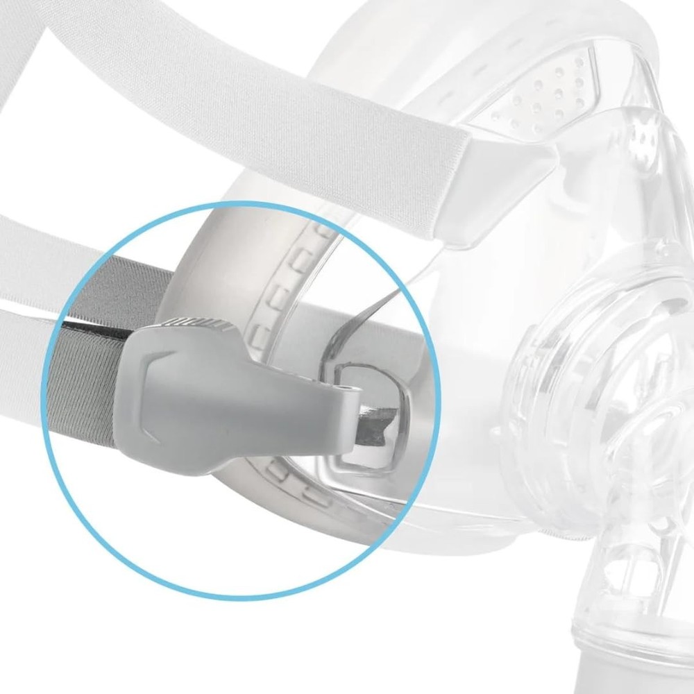 Siesta Full Face Replacement Headgear Clear