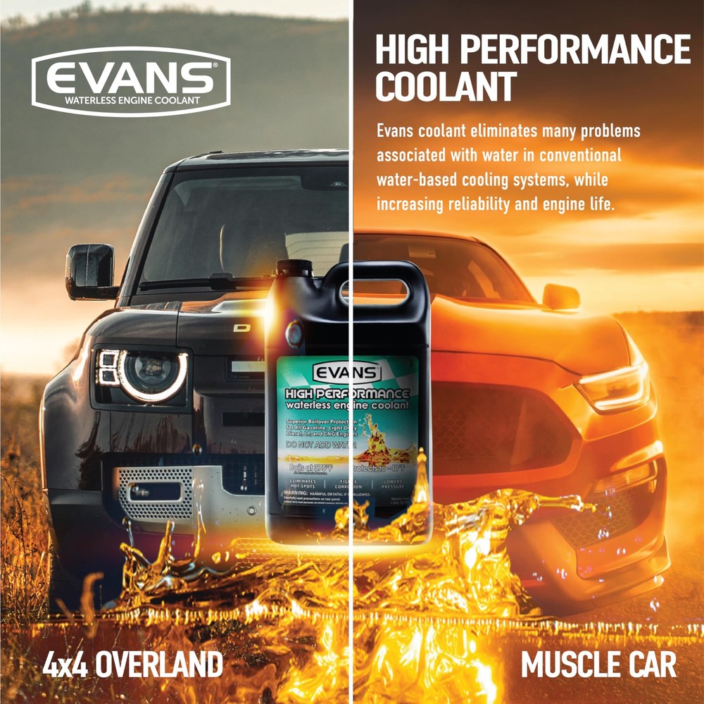 EVANS Cooling Systems EC53001 High Performance Waterless Engine Pack of 1