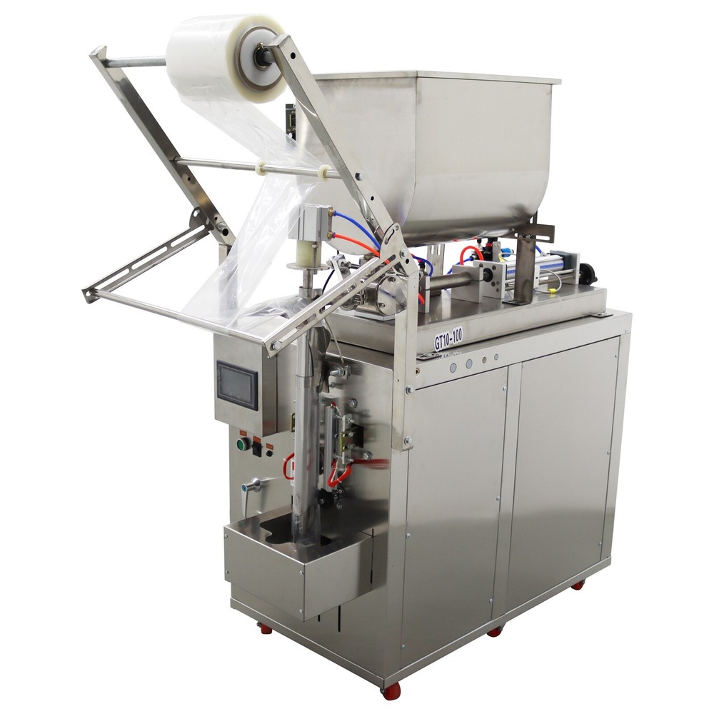 Automatic Quantitative Paste Liquid Filling Packaging Machine 110V 10-100ml 500W
