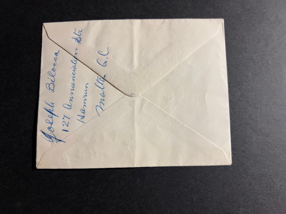 1960 Malta Cover Valletta Multi Franked QE2