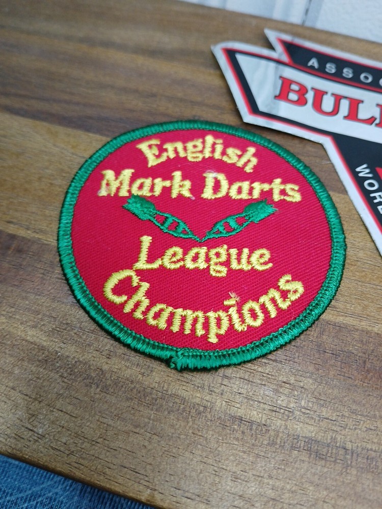 English Mark Darts Sticker & Patchs