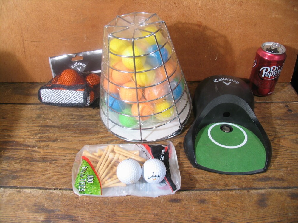 CALLAWAY Putt Return, Balls + Tees as pictured