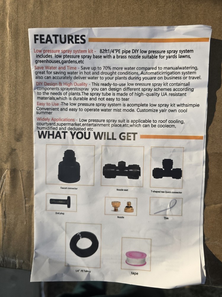 Automatic Drip Irrigation Kit