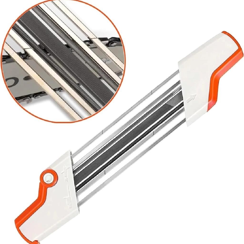 2-in-1 Quick Chainsaw Sharpening Guide 4.0mm File Holder for Stihl 5605-750-4303
