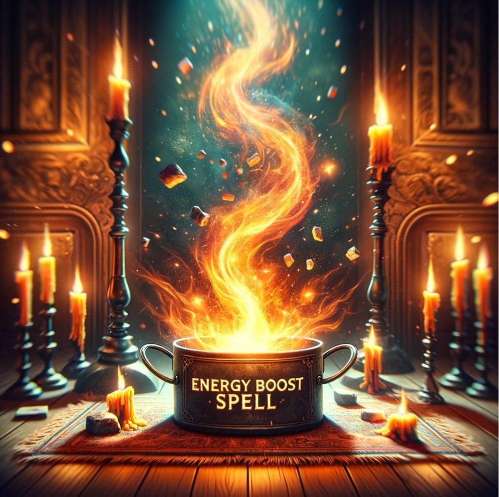 Energy Boost Spell: Elemental Spell for Increased Vitality