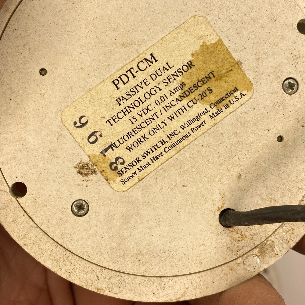 SENSOR SWITCH PDT-CM PASSIVE INFRARED OCCUPANCY SENSOR🔔