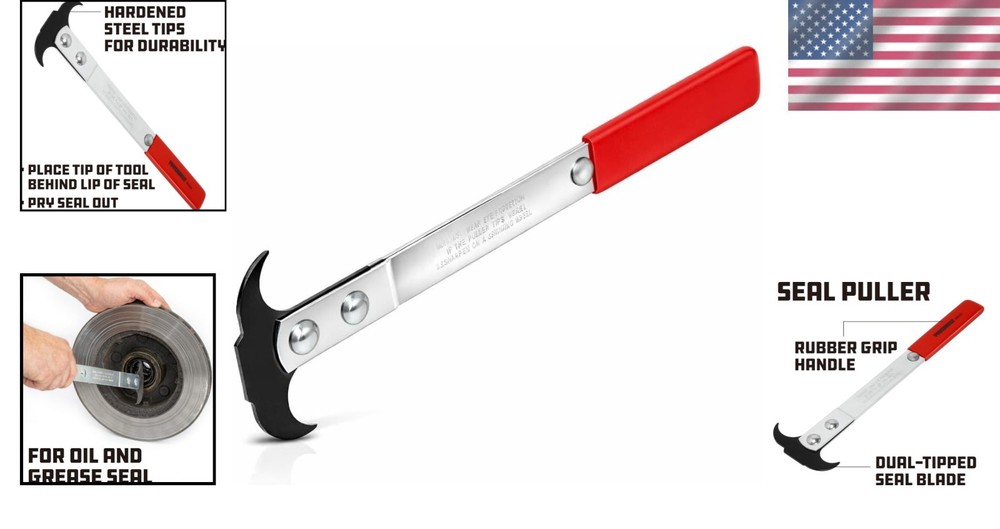 Compact and Durable Seal Puller with Clear Instructions - Perfect for DIY & Auto